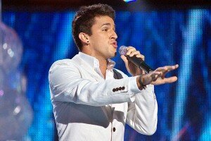 Дамир Кеджо из Хорватии. Конкурс молодых исполнителей эстрадной песни «Витебск-2010». Фото Сергея Серебро