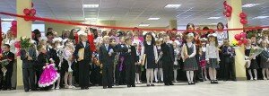 В витебском микрорайоне Билево открылась новая школа. Фото Сергея Серебро