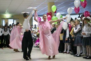 В витебском микрорайоне Билево открылась новая школа. Фото Сергея Серебро