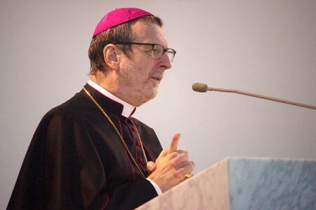 Апостальскі нунцый у Беларусі арцыбіскуп Клаўдыё Гуджэроцці. Фота Сержука Серабро Апостальскі нунцый у Беларусі арцыбіскуп Клаўдыё Гуджэроцці. Фота Сержука Серабро