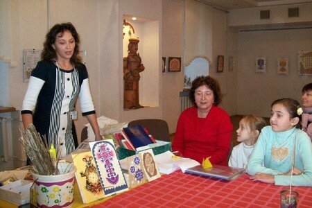 У Віцебску прайшоў майстар-клас па выцінанках. Фота Сабіны Радзько У Віцебску прайшоў майстар-клас па выцінанках. Фота Сабіны Радзько