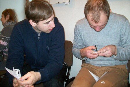 У Віцебску прайшоў майстар-клас па выцінанках. Фота Сабіны Радзько У Віцебску прайшоў майстар-клас па выцінанках. Фота Сабіны Радзько