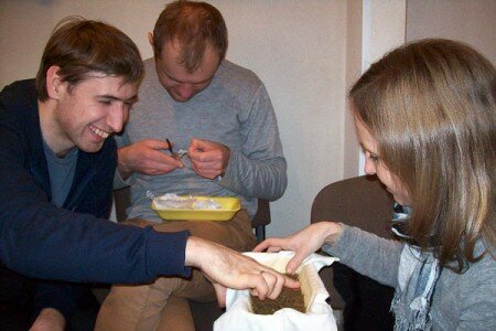 У Віцебску прайшоў майстар-клас па выцінанках. Фота Сабіны Радзько У Віцебску прайшоў майстар-клас па выцінанках. Фота Сабіны Радзько