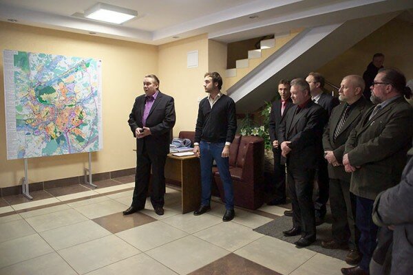 Генеральный план Витебска представили общественности. Фото Сергея Серебро