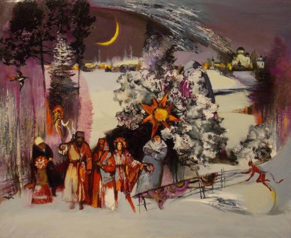 Анатолий Изоитко. Ночь перед Рождеством.
