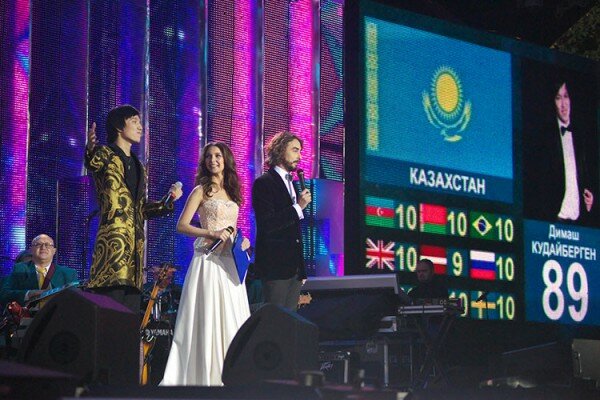 Димаш Кудайберген (Казахстан). XXIV Международный конкурс исполнителей эстрадной песни «Витебск-2015». Фото Сергея Серебро Димаш Кудайберген (Казахстан). XXIV Международный конкурс исполнителей эстрадной песни «Витебск-2015». Фото Сергея Серебро