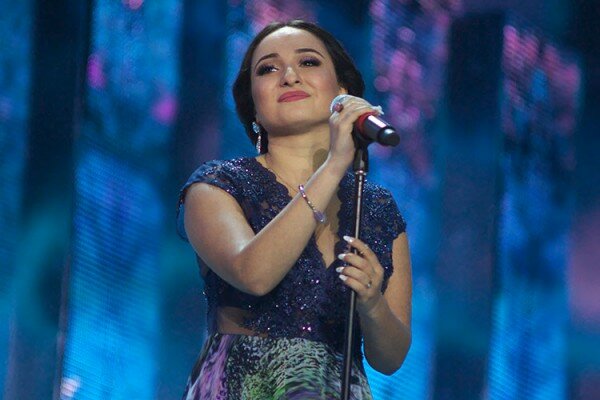 Софи (Грузия). XXIV Международный конкурс исполнителей эстрадной песни «Витебск-2015». Фото Сергея Серебро Софи (Грузия). XXIV Международный конкурс исполнителей эстрадной песни «Витебск-2015». Фото Сергея Серебро