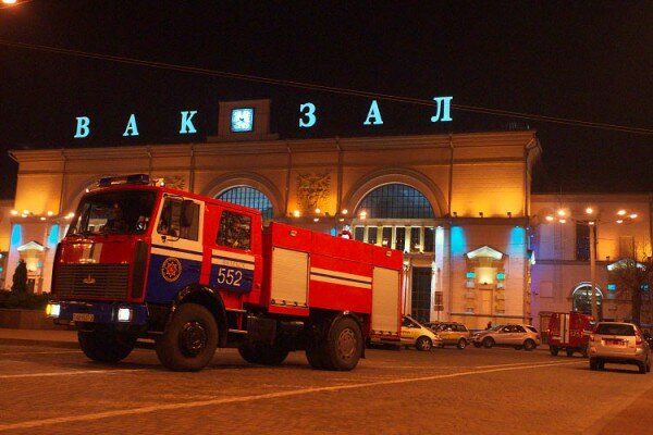 Из-за угрозы взрыва в Витебске эвакуировали два вокзала. Фото Сергея Серебро