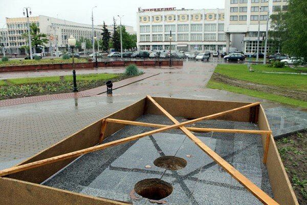 Фотофакт: В Витебске начали подготовку к установке памятника Александру Невскому. Фото Юрия Шепелева Фотофакт: В Витебске начали подготовку к установке памятника Александру Невскому. Фото Юрия Шепелева