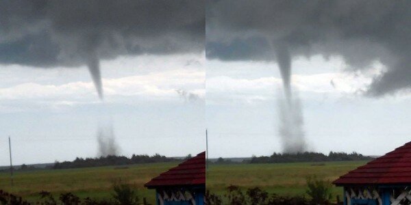 На Шарковщину обрушился торнадо. Фото Никита Василевич / www.instagram.com/vasilewitch.n На Шарковщину обрушился торнадо. Фото Никита Василевич / www.instagram.com/vasilewitch.n