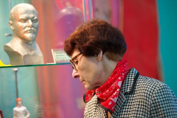 В Витебске открылась выставка «Эпоха Ленина», приуроченная к 100-летию Октябрьского переворота. Фото Сергея Серебро