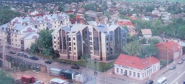 Рендер нового дома на улице Грибоедова