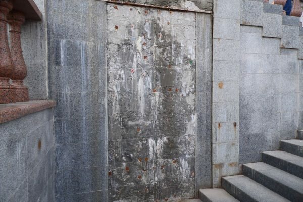 Лестница на Успенскую горку опять нуждается в ремонте. Фото Юрия Шепелева