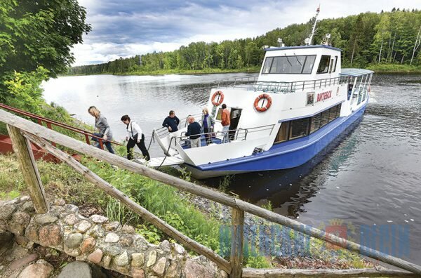 Речной экскурсионный маршрут презентовали в Витебске. Фото Антона Степанищева / Витебские вести