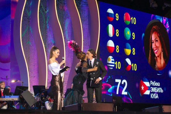 Ребека Эмбиль (Куба). Финал XXVII Международного конкурса исполнителей эстрадной песни «Витебск-2018», день первый. Фото Сергея Серебро