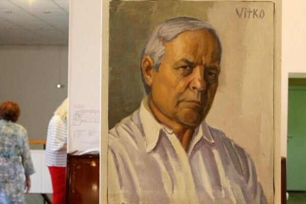 Выставка Владимира Витко открылась в Витебске. Фото Юрия Шепелева