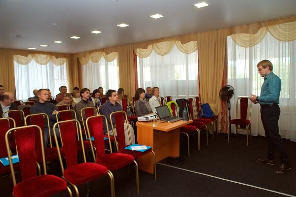 Для предпринимателей Витебщины устроили семинар о секретах эффективного маркетинга. Фото Сергея Серебро