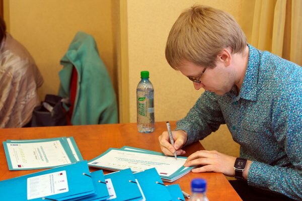 Для предпринимателей Витебщины устроили семинар о секретах эффективного маркетинга. Фото Сергея Серебро