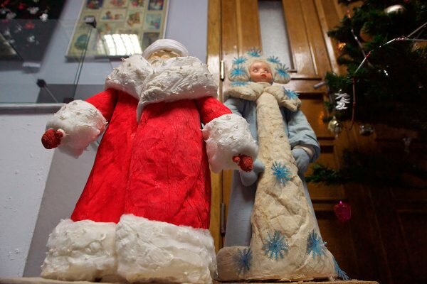 Выставка елочных украшений эпохи застоя открылась в Витебске. Фото Сергея Серебро