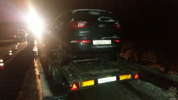 Вратарь футбольного клуба «Витебск» Андрей Щербаков с женой и сыном погиб в ДТП в Толочинском районе. Фото МЧС