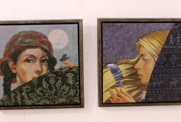 В Витебске представили свой взгляд на перемещение человека во времени и пространстве. Фото Юрия Шепелева