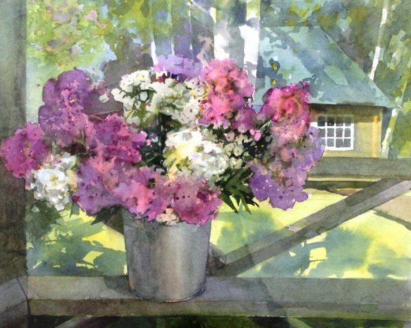 Выставка полупрозрачной акварели Светланы Врублевской «Aquatoria.2019» открылась в Витебске. Фото Юрия Шепелева