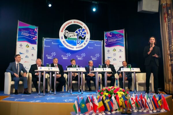 Открытие пресс-центра фестиваля «Славянский базар в Витебске». Фото Сергея Серебро