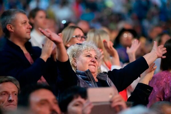 Гала-концерте закрытия «Славянского базара в Витебске». Фото Сергея Серебро