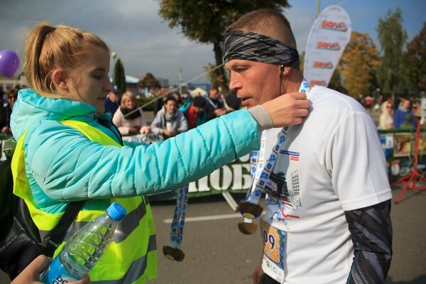 28 сентября полумарафон впервые провели в Орше. Фото Игоря Матвеева