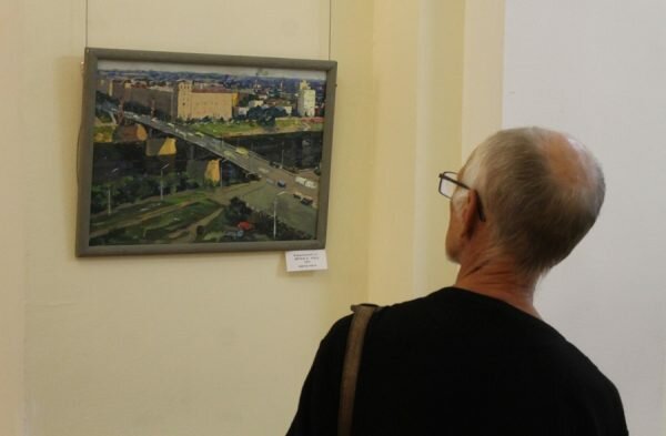 Выстава «Як ты сэрцу майму мiла, дарагая Беларусь!» адкрылася у віцебскім Мастацкім музеі. Фото Юрия Шепелева