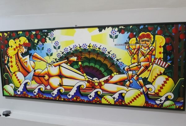 Выставка фигуративнго сюрреализма Александра Слепова открылась в Витебске. Фото Юрия Шепелева