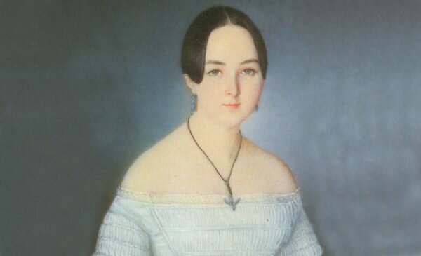 Софья Голицына, фрагмент портрета 