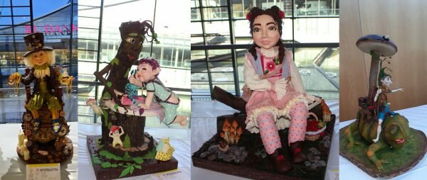 Золото завоевала работа из мастики «Часовщик» Натальи Самбук из Оршанского хлебозавода ОАО «Витебскхлебпром», две серебряные медали у представительниц головного предприятия ОАО «Витебскхлебпром» — работы «Няня» Надежды Богатенко и «Детство» Елены Дедовец, они изготовлены из шоколада, бронзу получила скульптура из слоеного теста «В поисках приключений» оршанки Марины Морозовой.