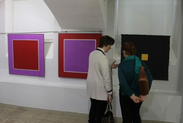 В Витебске открылся проект авангардного искусства «Constructio 2020» Галины Васильевой. Фото Юрия Шепелева