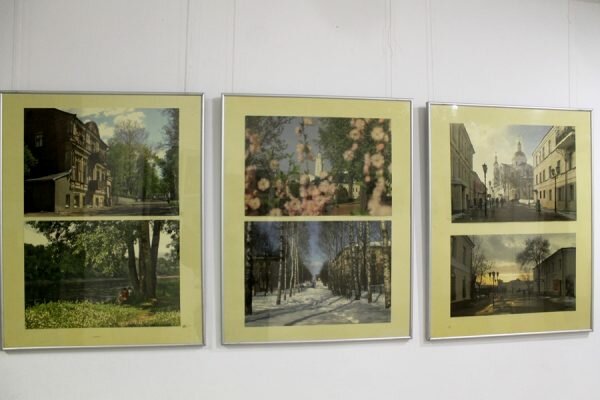 В городской ратуше открылась выставка «Когда в Витебск приходит весна…» витебского фотографа Юрия Шепелева. Courtesy photo