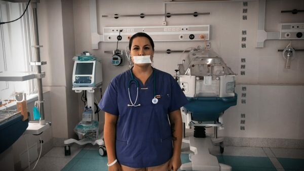 Представители медицинского сообщества Витебска записали новое видеообращение, на этот раз они адресовали его чиновникам. Кадр из видео