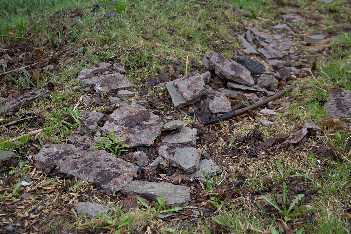 В Витебске осыпается мост Тысячелетия. Фото Игоря Матвеева