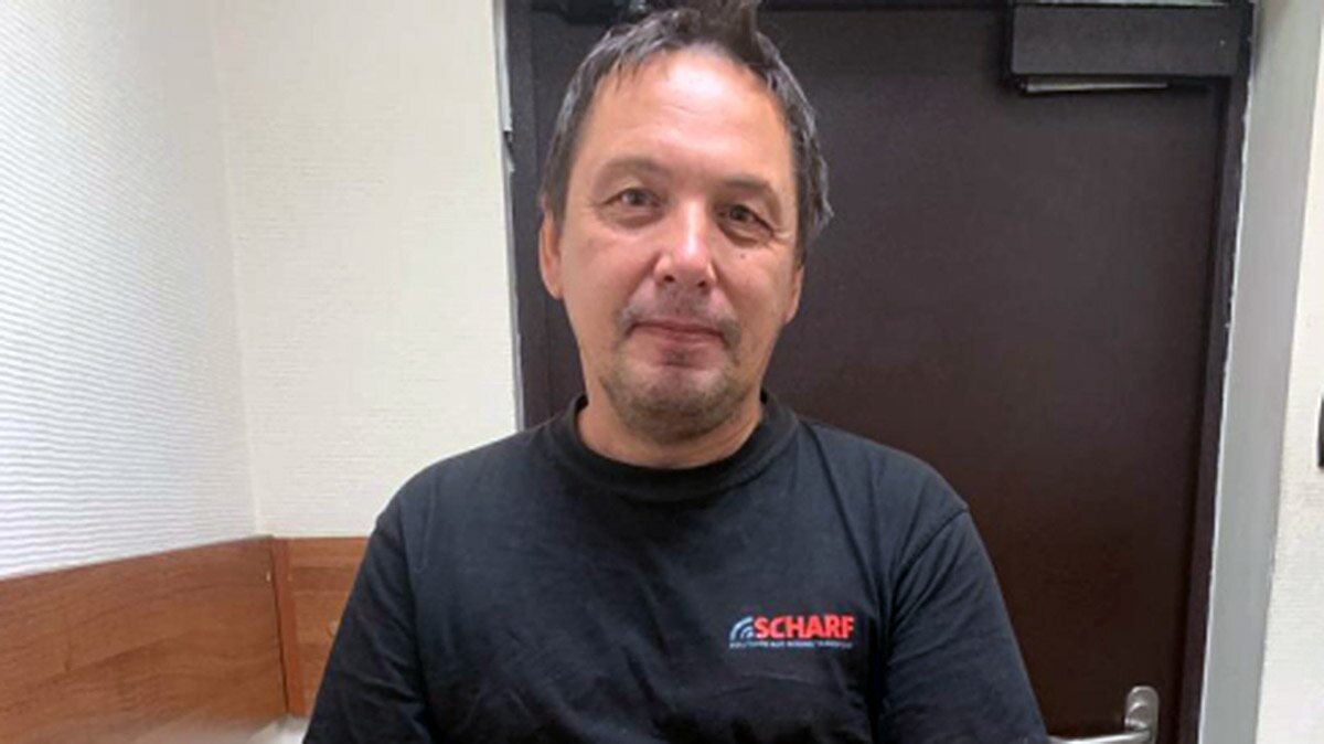 Андрей Ремов после задержания в Москве