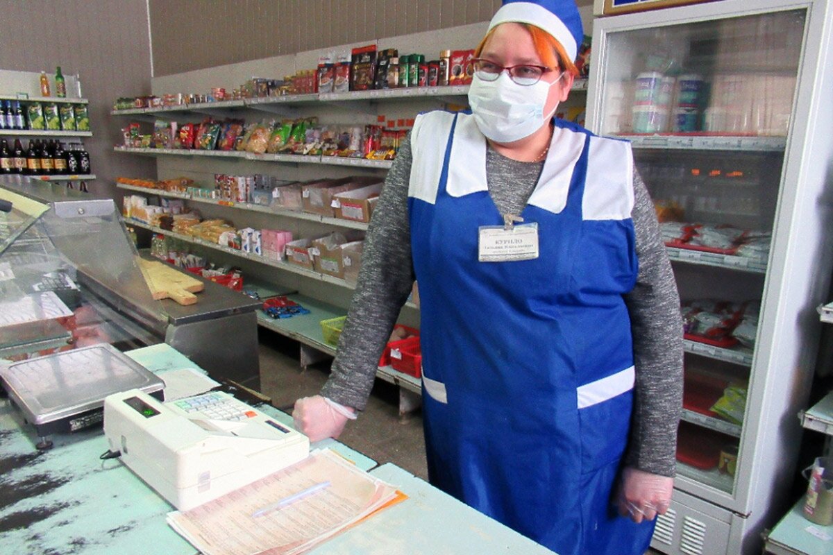 Сельмаг деревни Григоровичи Лепельского района. Фото газеты «Лепельски край»