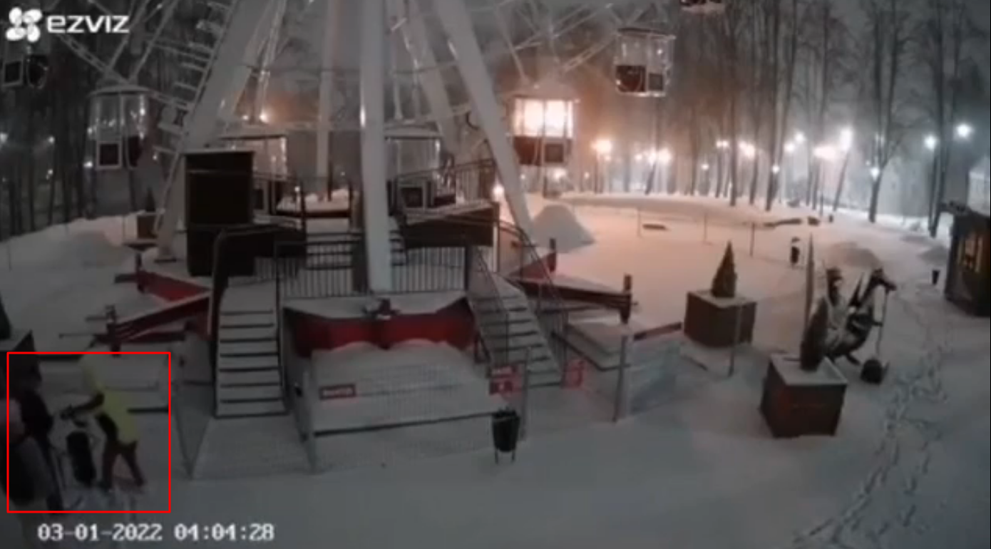 Против троих парней, пытавшихся выдернуть топиарную фигуру в Витебске, возбудили уголовное дело